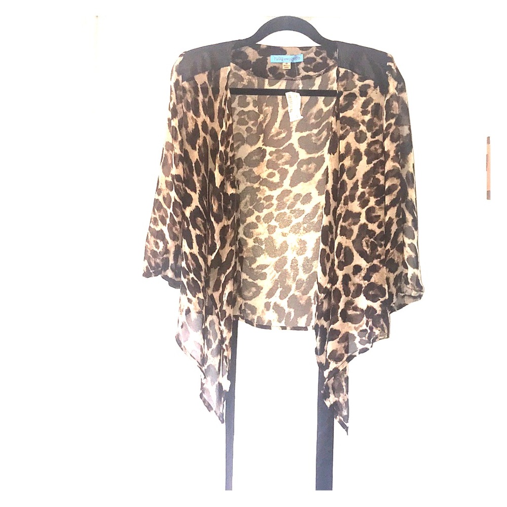 Beulah animal print sheet jacket (medium)